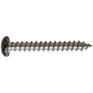 SHEET METAL SCREW QUAD DR PAN HD #8 X 3/4" BLACK