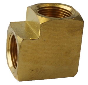 BRASS PIPE ELBOW 3/4" FEMALE X 3/4" FEMALE