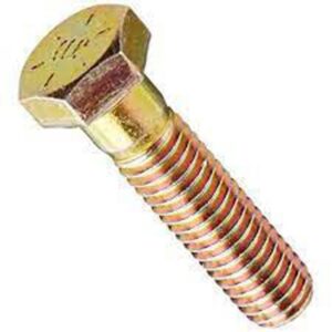 HEX CAP SCREW BOLT METRIC ZINC YELLOW M8-1.25 X 16 CL 10.9