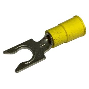 TERMINAL LOCK-SPADE VINYL-INS 12-10 GAUGE