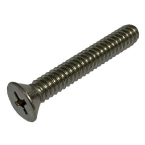 MACHINE SCREW PHIL FLAT HD #10-24 X 1-1/4" STAINLESS