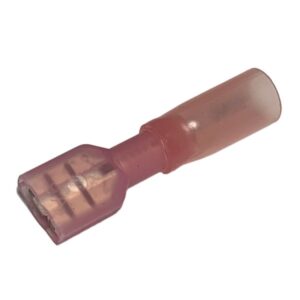 TERMINAL FEMALE FULL HEAT SHRINK 18-22 GAUGE .250" TAB