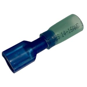 TERMINAL FEMALE FULL HEAT SHR 16-14 GAUGE