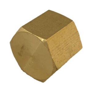 BRASS PIPE CAP 3/8"