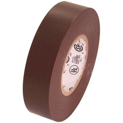ELECTRIC TAPE 7 MIL 3/4" X 66 FT BROWN