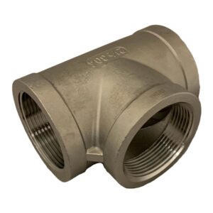 PIPE TEE 2-1/2" 304 SS