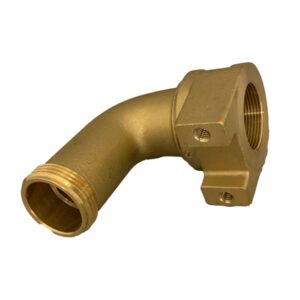 CHICKSAN ELBOW BRASS SWIVEL 1-1/2 FNPT X 1-1/2 MNH FIREHOSE