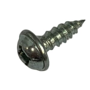 METAL SCREW QUAD DRIVE #8 X 1/2" ROUND WASHER HD