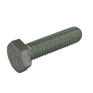 HEX CAP SCREW BOLT UNC ZINC 1"-8 X 5-1/2"