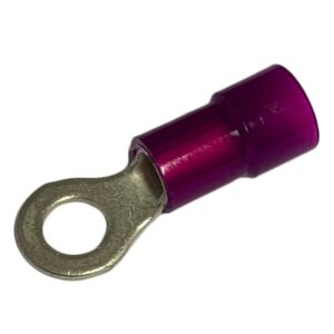 TERMINAL RING NYLON-INS  8 GAUGE