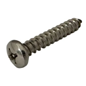 SHEET METAL SCREW PHIL PAN HD #14 X 1" STAINLESS