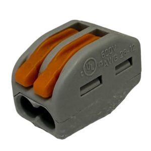 WAGO LEVER LOCK TERMINAL 2 POSITION 28-12AWG