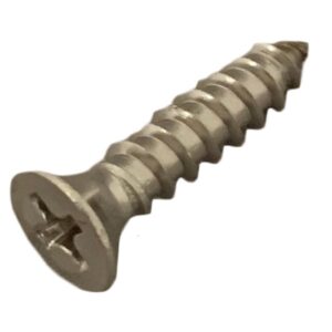 SHEET METAL SCREW PHIL FLAT HD #10 X 1/2" STAINLESS