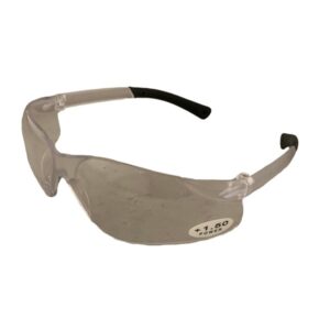 SAFETY GLASSES BEARKAT CLEAR +1.5 DIOPTER