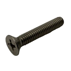 MACHINE SCREW PHIL FLAT HD #8-32 X 1" STAINLESS