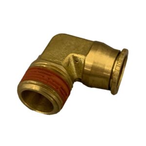 PRESTOMATIC BRASS MALE 90 DEGREE ELBOW NON SWIVEL 3/4" TUBE X 3/4" PIPE