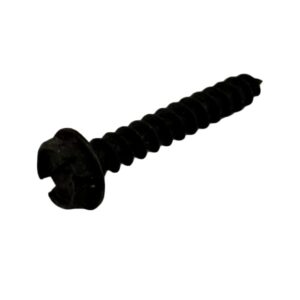 SHEET METAL SCREW HEX WSHR HD BLACK #10 X 1-1/4"