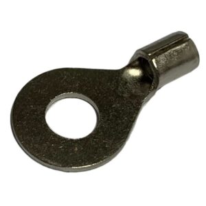 TERMINAL RING NON-INS 12-10 GAUGE 1/4" STUD HI-TEMP