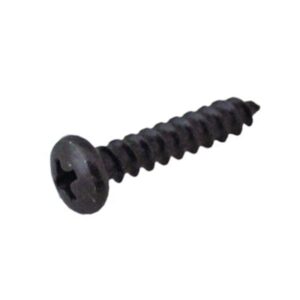 METAL SCREW PHILLIPS PAN HEAD #8 X 1" BLACK