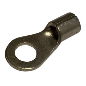 TERMINAL RING NON-INS 8 GAUGE 1/4"STUD HI-TEMP