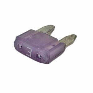 FUSE - MINI 3 AMP - VIOLET