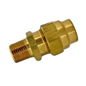 AIR BRAKE MALE CONNECTOR 1/2" HOSE X 3/8" MALE PIPE