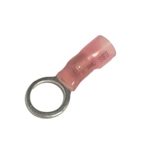 TERMINAL RING HEAT SHRINK 8 GAUGE 1/2" STUD