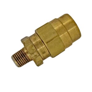 AIR BRAKE MALE CONNECTOR 3/8" HOSE X 1/4" MALE PIPE