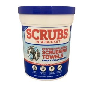 SCRUBS IN A BUCKET HAND TOWEL PERF. HIGH STRENGTH TOWELS 72