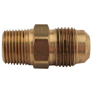 SAE 45 DEGREE FLARE MALE CONNECTOR 3/16" TUBE X 1/8" MALE PIPE