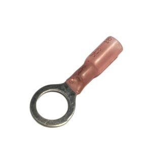 TERMINAL RING HEAT SHRINK 18-22 GAUGE 3/8" STUD