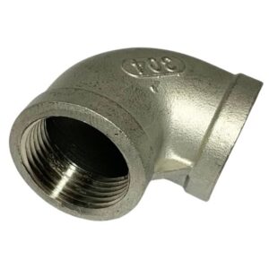 STAINLESS PIPE 90 ELBOW SCH 40 1"