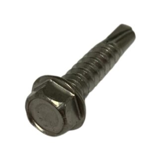 TEK SCREW HEX WASHER HD #12 X 1"