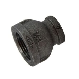 BLACK PIPE COUPLING 1/2" X 1/4"