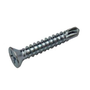 TEK SCREW FLAT HEAD PHILLIPS #10 X 1"