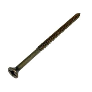 SHEET METAL SCREW SQ DR FLAT HD #8 X 3"