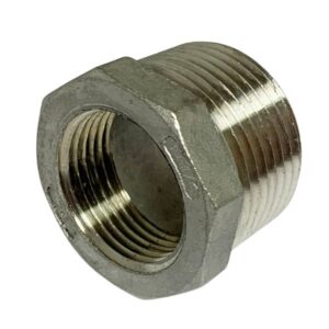 STAINLESS PIPE BUSHING SCH 40 1" X 3/4"