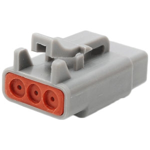 DEUTSCH SOCKET HOUSING 3 CAVITY