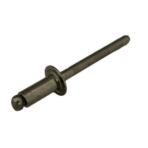 RIVET BUTTON HEAD STAINLESS/STAINLESS 1/4 DIAMETER GRIP .126-.250