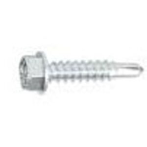 SS TEK SCREW HEX WASHER HD #12 X 1-1/2"