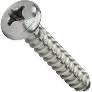 SHEET METAL SCREW PHIL PAN HD #4 X 1/2" STAINLESS