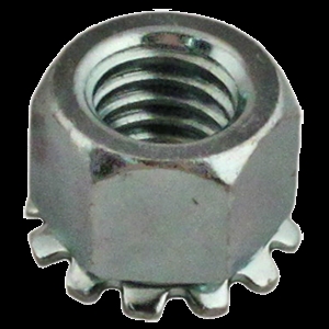 KEP NUT UNF STAINLESS 1/4"-28