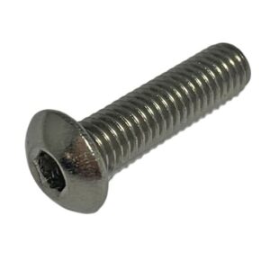 BUTTON HEAD CAP SCREW M5-0.8 X 12 STAINLESS