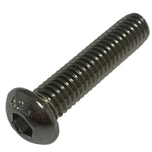 BUTTON HD SOCKET CAPSCREW  STAINLESS M6-1.00 X 25