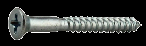 WOOD SCREW PHILLIPS FLAT HEAD #10 X 3"