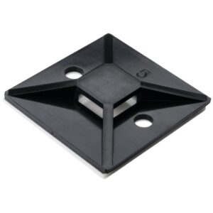 CABLE TIE MOUNT  BLACK