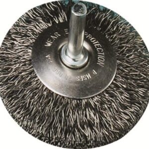 WIRE BRUSH 1 1/2 X .012 CIRCULAR FLARED CRIMP