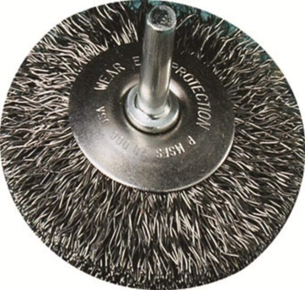 WIRE BRUSH 1 1/2 X .012 CIRCULAR FLARED CRIMP