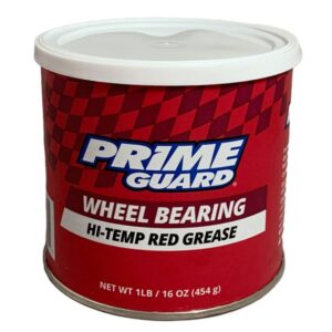 RED HIGH TEMP WHEEL BEARING GREASE 16 OZ TUB