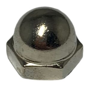 ACORN NUT NICKEL PLATED 1/4"-20